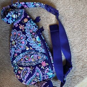 Vera Bradley Sling backpack mini! New without tags. Never used purple and pink!